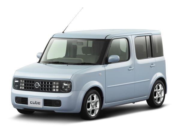 Nissan Cube 2000. Carrosserie, extérieur. Compact Van, 1 génération, restyling