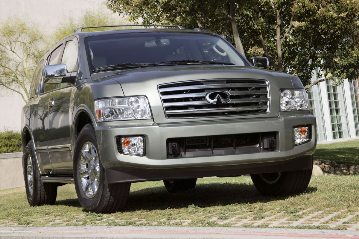 إنفينيتي QX56 ‏2004. الهيكل، المظهر الخارجي. SUV ٥ أبواب, 1 الجيل