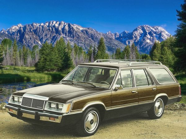 Mercury Marquis 1983. Bodywork, Exterior. Estate 5-door, 4 generation