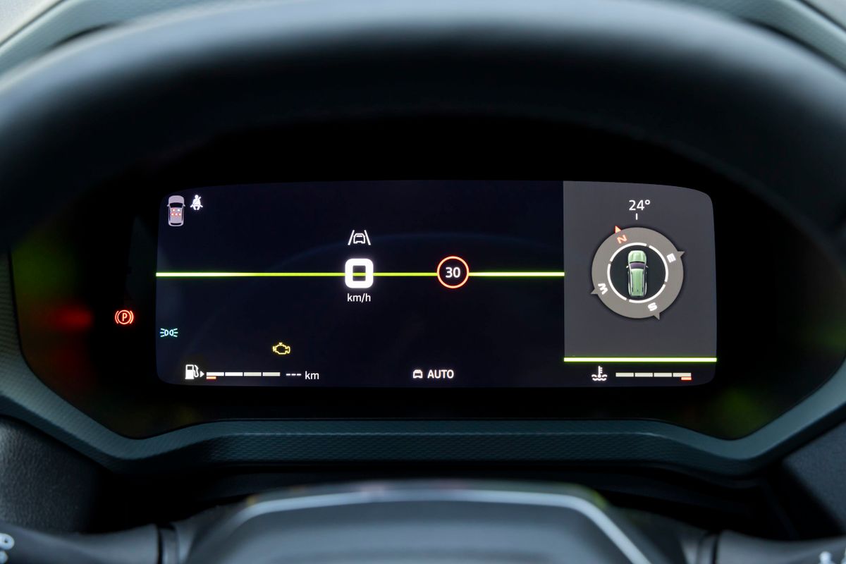 Dacia Bigster 2024. Панель приборов. Внедорожник 5 дв., 1 поколение