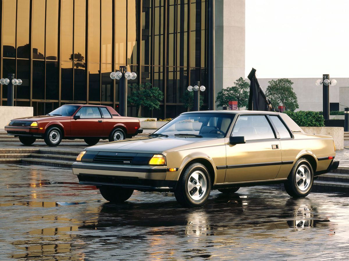 Toyota Celica 1981. Carrosserie, extérieur. Coupé, 3 génération