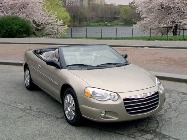 Chrysler Sebring 2003. Carrosserie, extérieur. Cabriolet, 2 génération, restyling