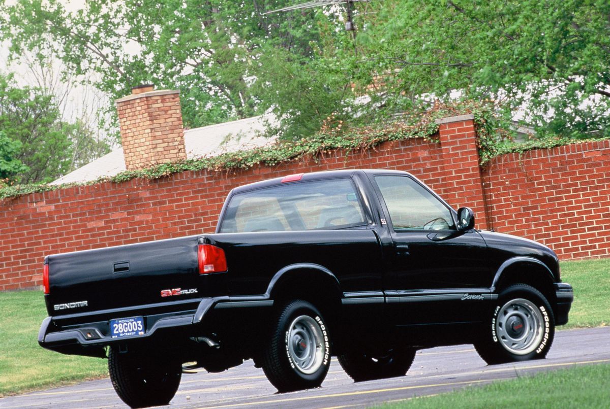 GMC Sonoma 1991. Carrosserie, extérieur. 1 pick-up, 1 génération