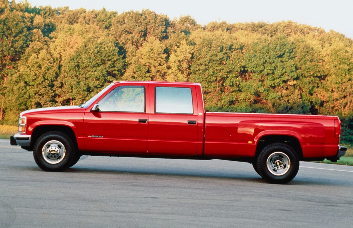 Chevrolet C/K 1988. Carrosserie, extérieur. 2 pick-up, 4 génération