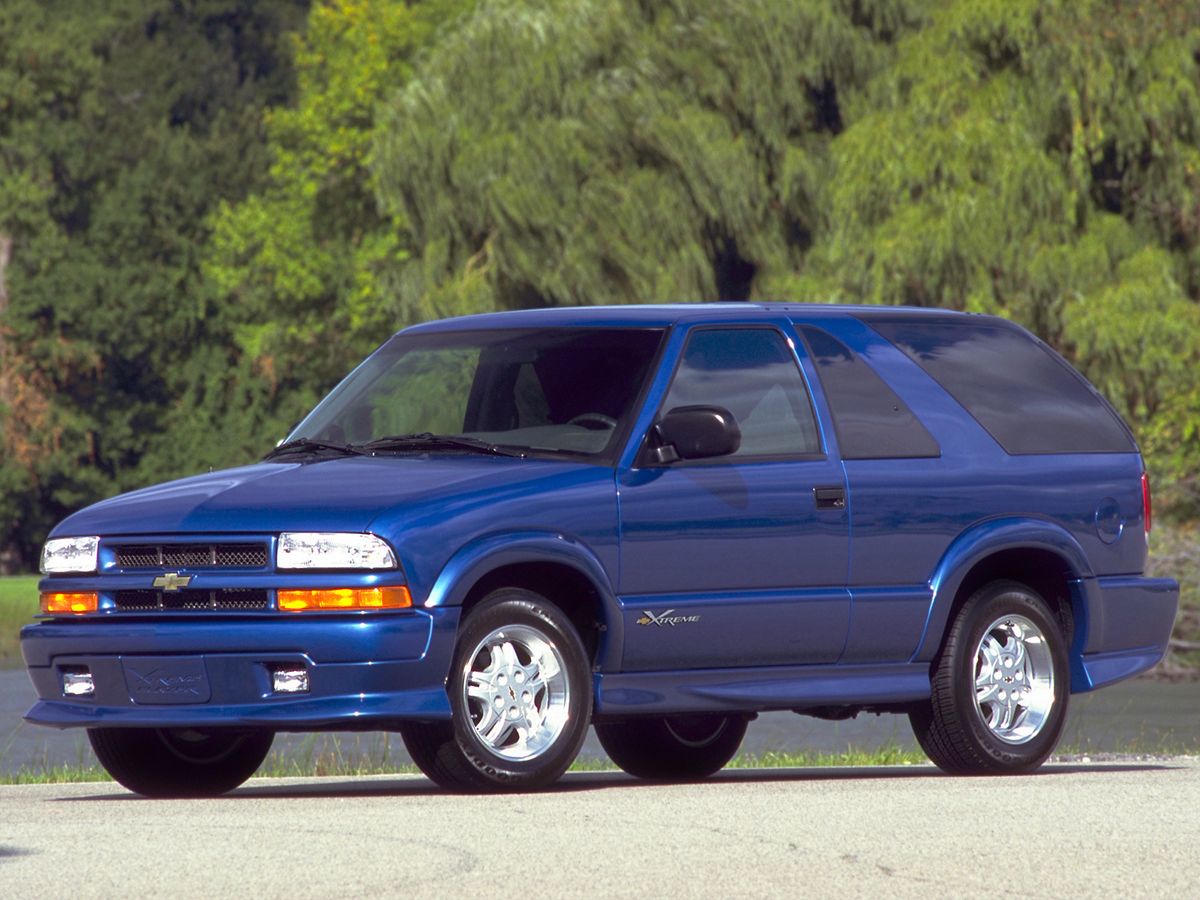 שברולט בלייזר ‏1998. מרכב, צורה. רכב שטח 3 דלתות, 2 דור, שדרוג