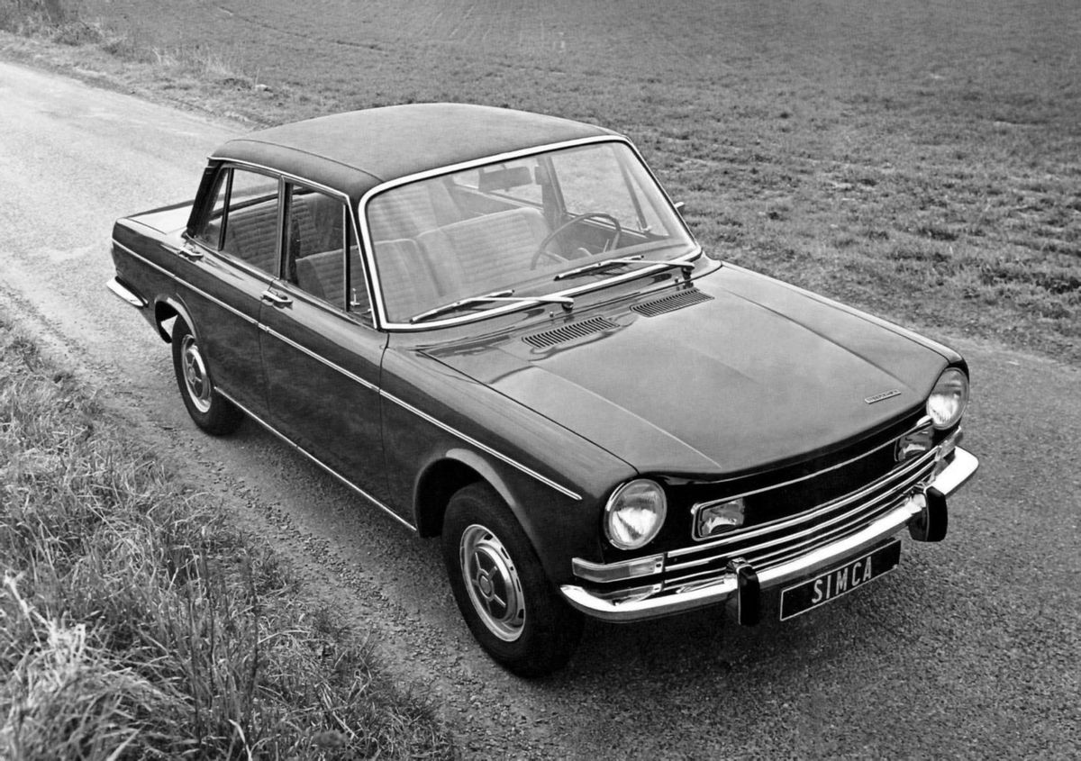 Simca 1300/1500 1966. Bodywork, Exterior. Sedan, 2 generation