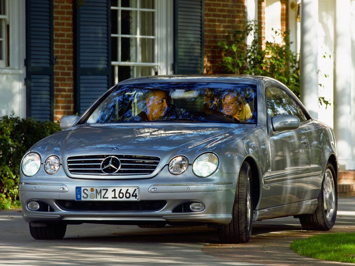 Mercedes-Benz Classe CL 1999. Carrosserie, extérieur. Coupé sans montants, 2 génération