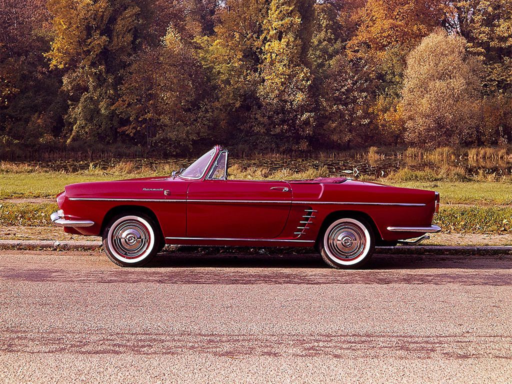 Renault Floride 1958. Bodywork, Exterior. Cabrio, 1 generation