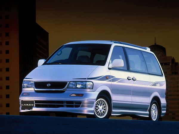 Nissan Largo 1996. Carrosserie, extérieur. Monospace, 3 génération, restyling