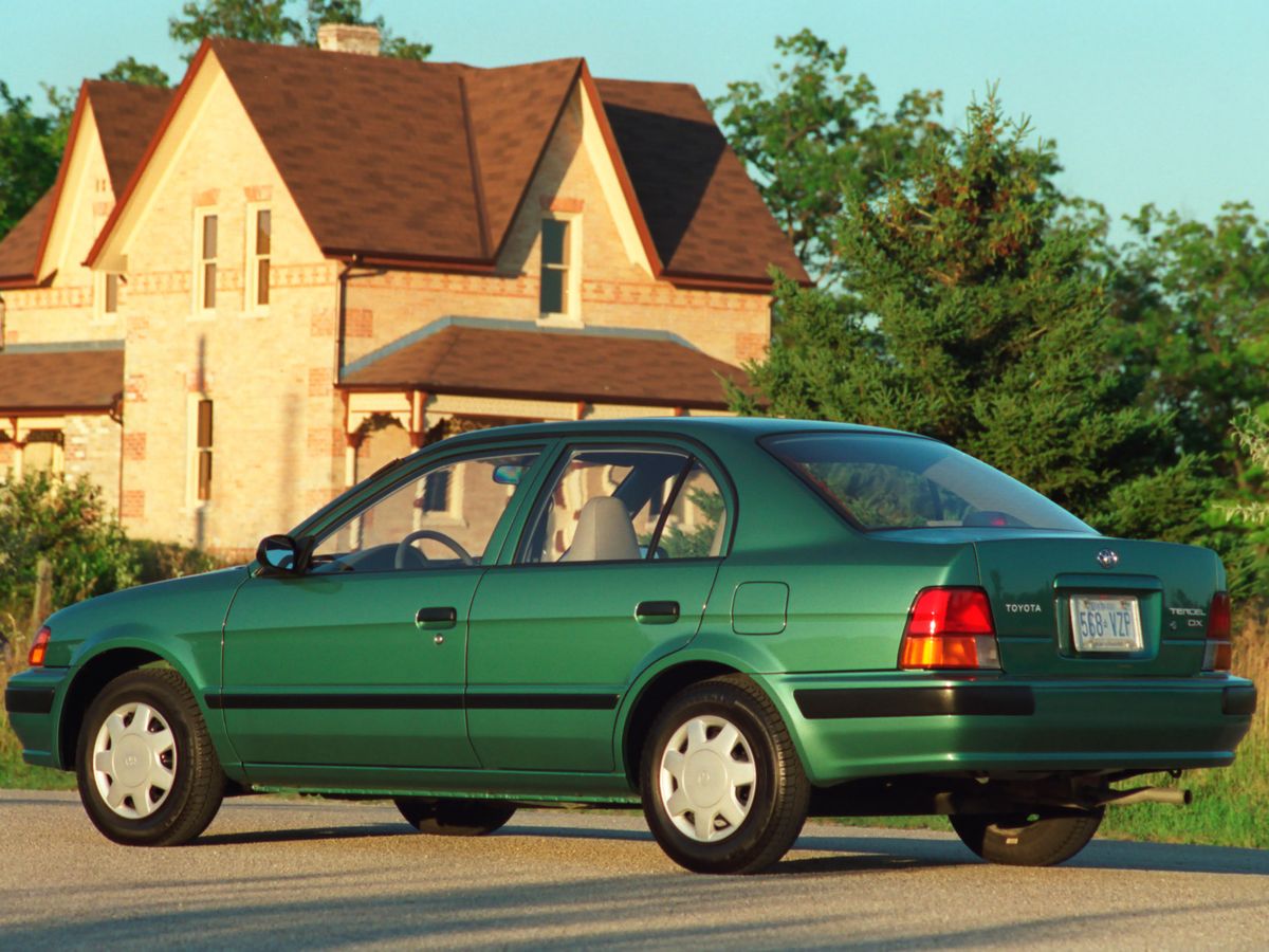 Toyota Tercel 1994. Carrosserie, extérieur. Berline, 5 génération