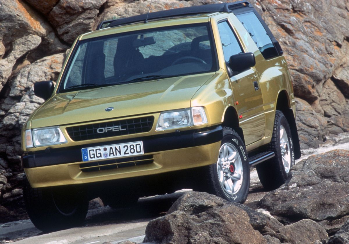 Opel Frontera 1991. Carrosserie, extérieur. VUS 3-portes, 1 génération