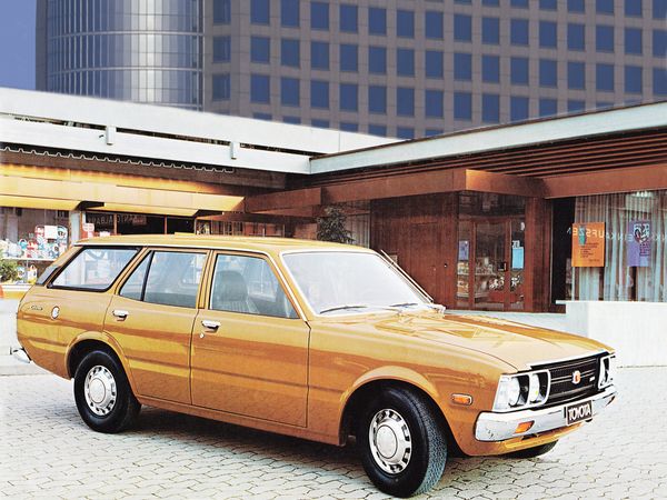 Toyota Corona 1973. Carrosserie, extérieur. Break 5-portes, 5 génération