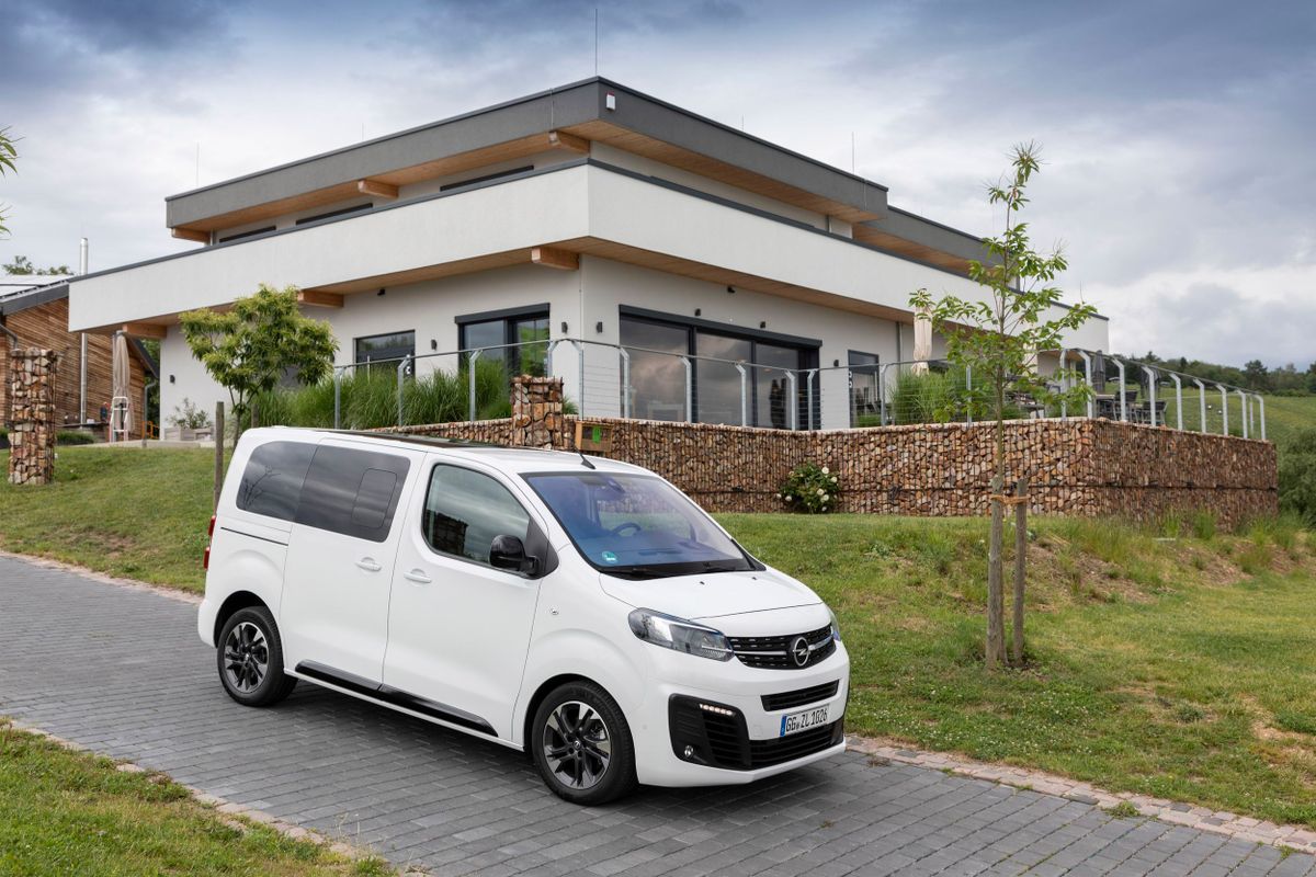 Opel Zafira Life 2019. Carrosserie, extérieur. Monospace Courte, 1 génération