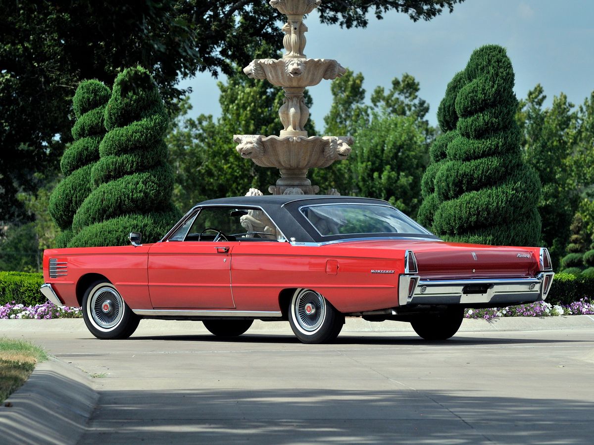 Mercury Monterey 1965. Carrosserie, extérieur. Coupé sans montants, 6 génération