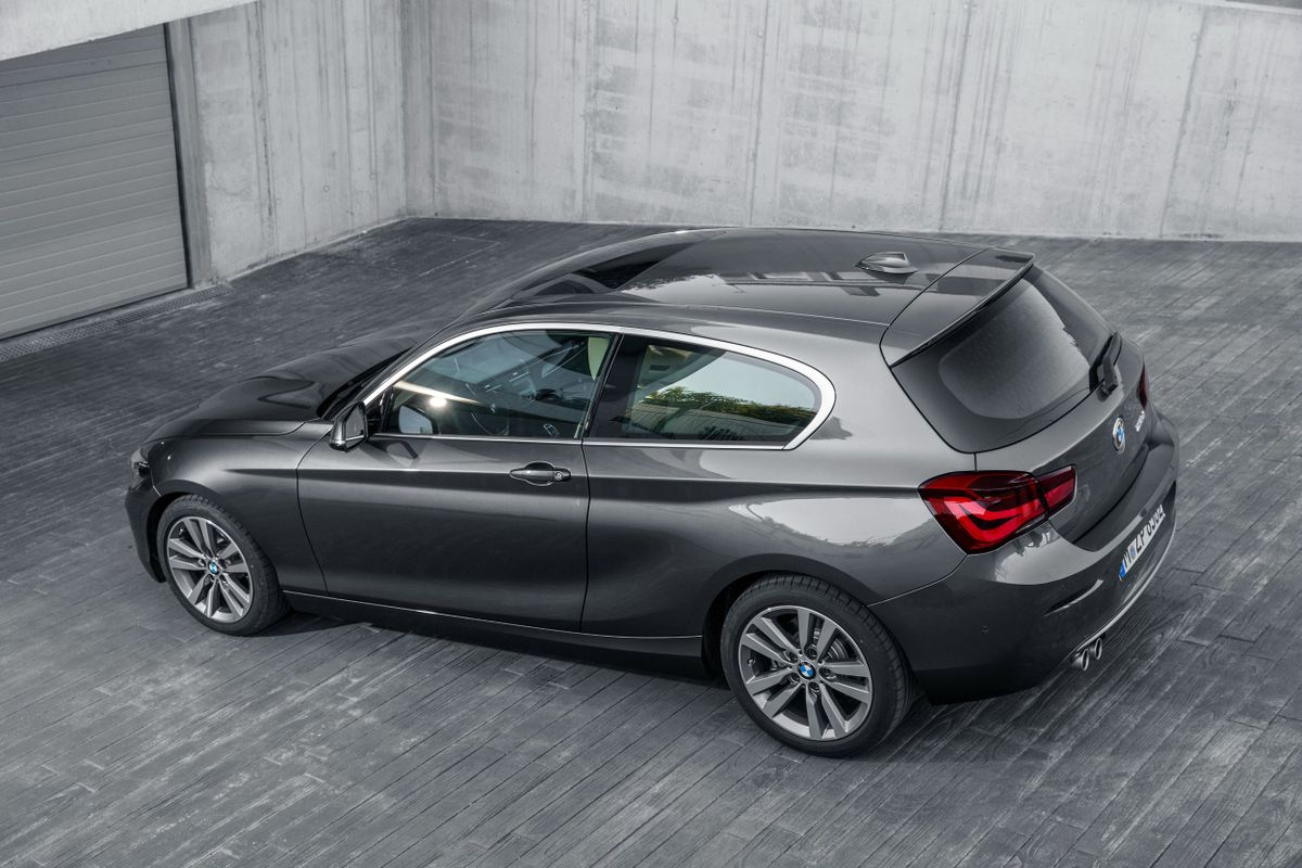 BMW 1 series 2015. Carrosserie, extérieur. Hatchback 3-portes, 2 génération, restyling