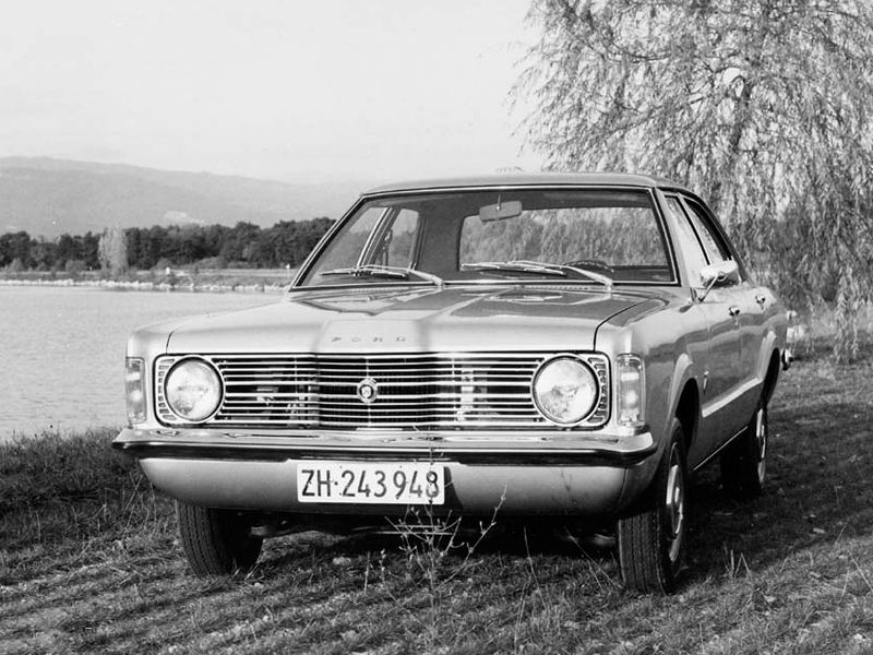 Ford Taunus 1970. Bodywork, Exterior. Sedan, 2 generation