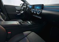 Mercedes CLA 2023. Front seats. Sedan, 2 generation, restyling