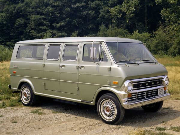 Ford Econoline 1968. Carrosserie, extérieur. Monospace, 2 génération