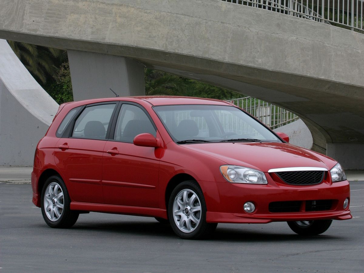 Kia Spectra 2004. Bodywork, Exterior. Hatchback 5-door, 2 generation