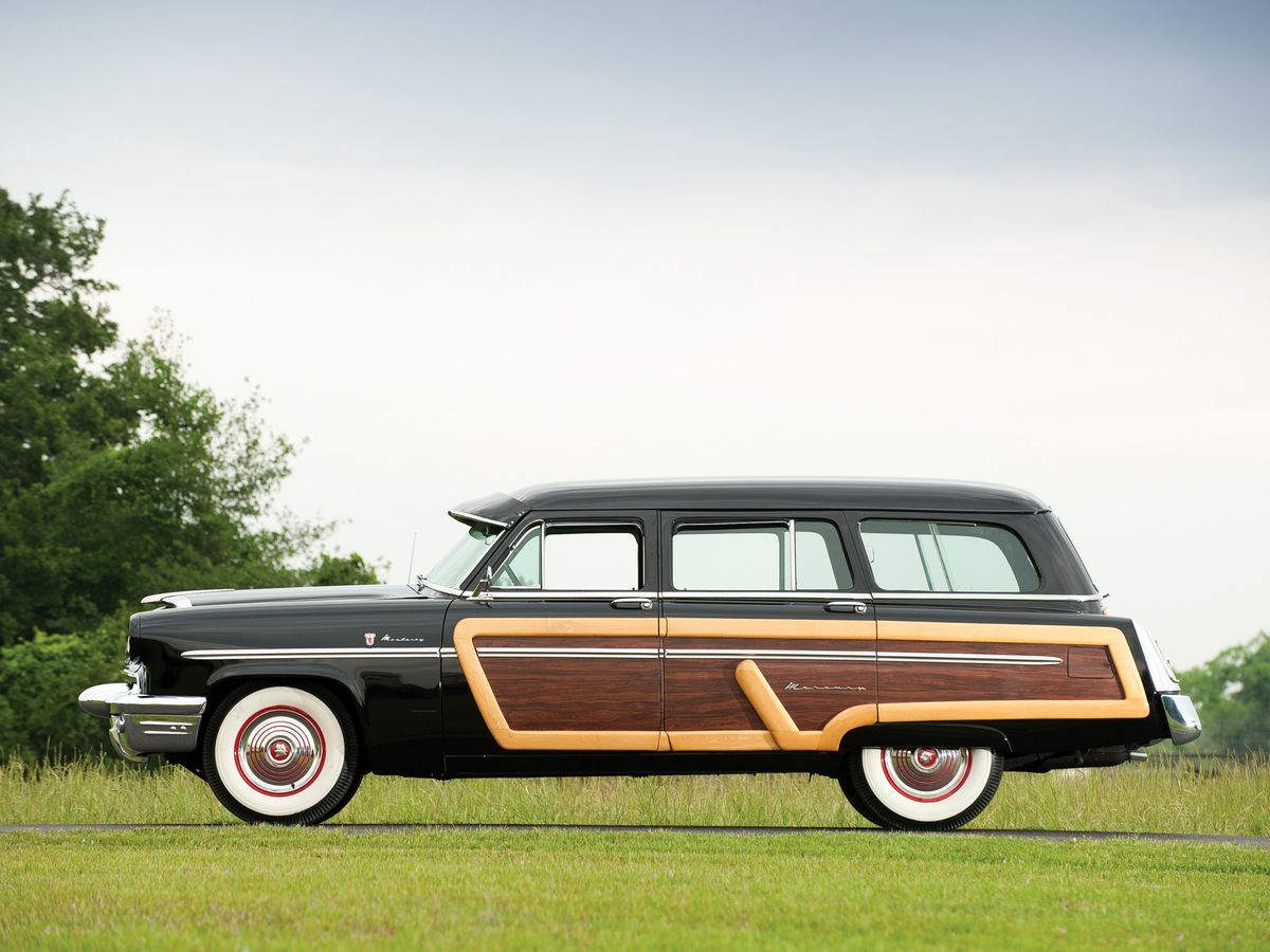 Mercury Monterey 1952. Carrosserie, extérieur. Break 5-portes, 1 génération