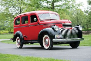 Chevrolet Suburban 1941. Bodywork, Exterior. Estate, 2 generation
