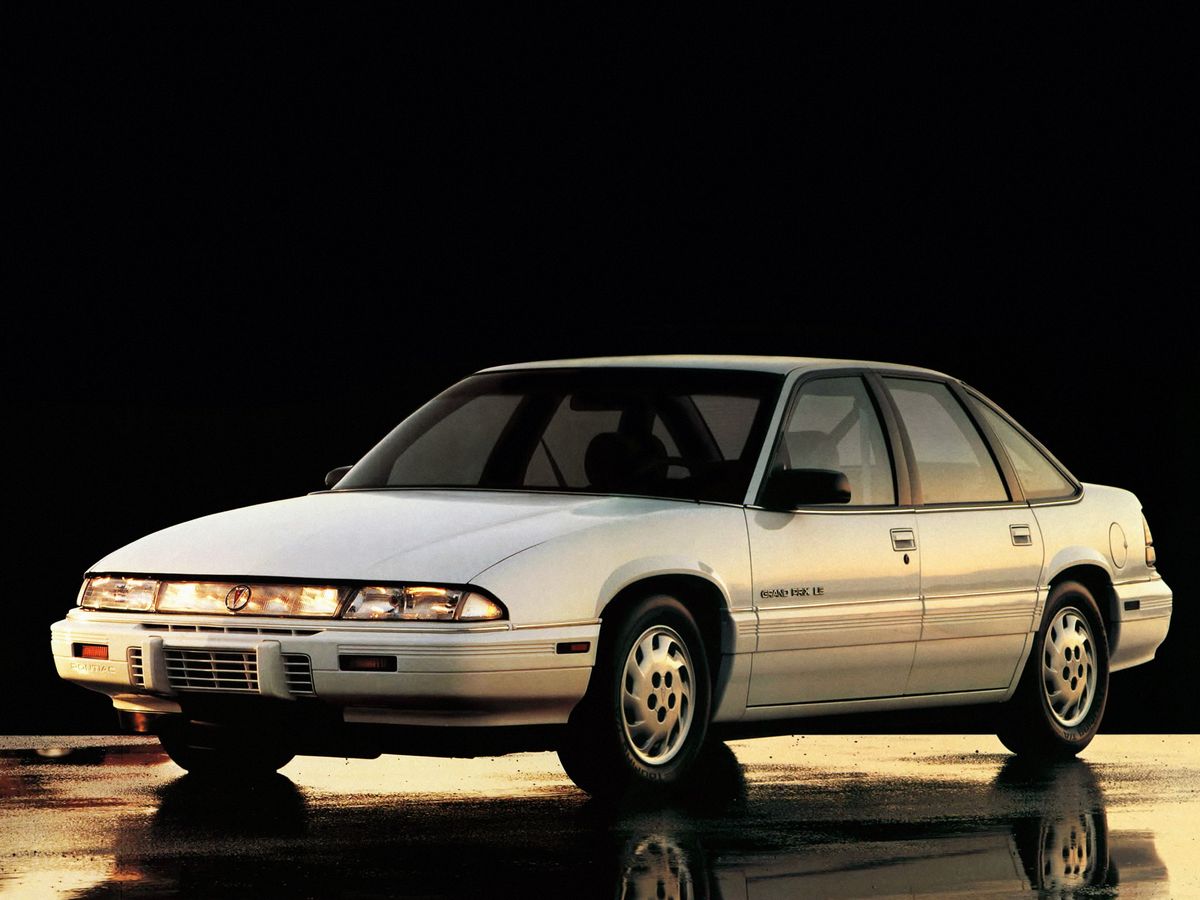 Pontiac Grand Prix 1988. Bodywork, Exterior. Sedan, 5 generation