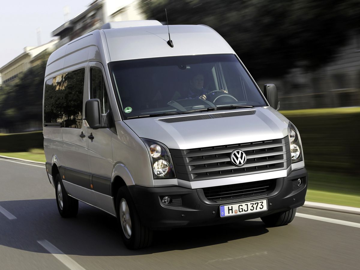 Volkswagen Crafter 2011. Carrosserie, extérieur. Monospace Courte, 1 génération, restyling 1