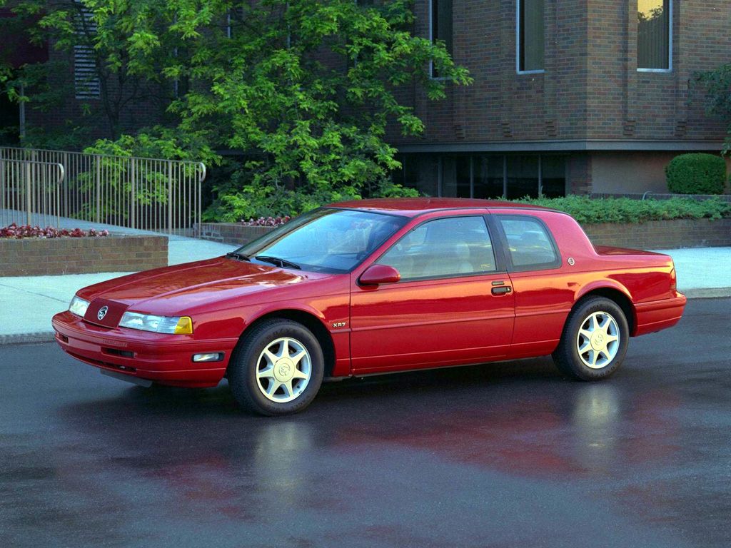 Mercury Cougar 1989. Carrosserie, extérieur. Coupé, 7 génération