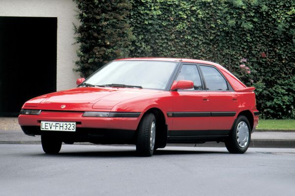 Mazda 323F 1989. Bodywork, Exterior. Liftback, 1 generation