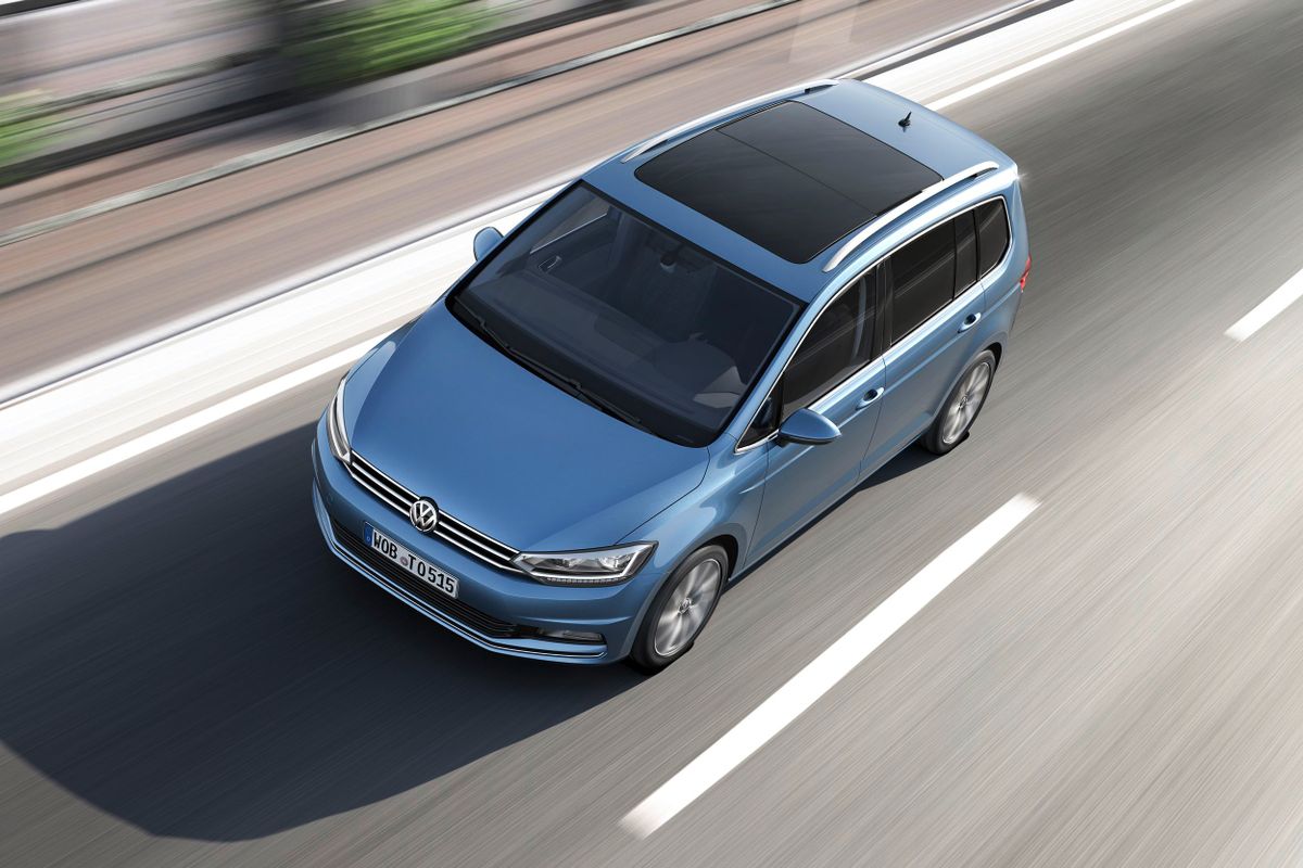 Volkswagen Touran 2015. Carrosserie, extérieur. Compact Van, 3 génération