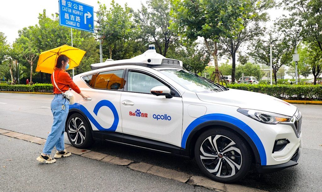 Baidu Apollo self-driving car