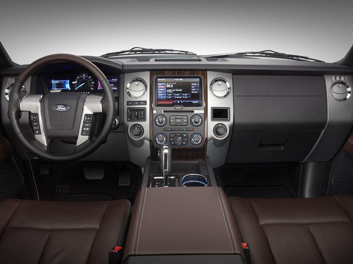 فورد إكسبيديشن ‏2014. المقاعد الأمامية. SUV ٥ أبواب, 3 الجيل، تحديث