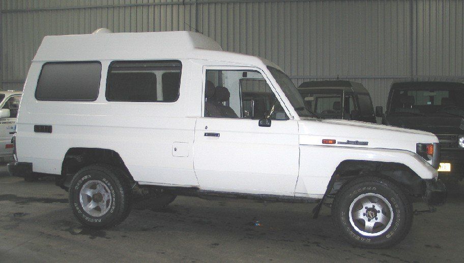 Toyota LC 1984. Carrosserie, extérieur. 2 pick-up, 8 génération