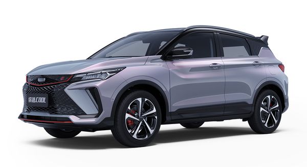 جيلي كولراي 2022. الهيكل، المظهر الخارجي. SUV ٥ أبواب, 1 الجيل، تحديث