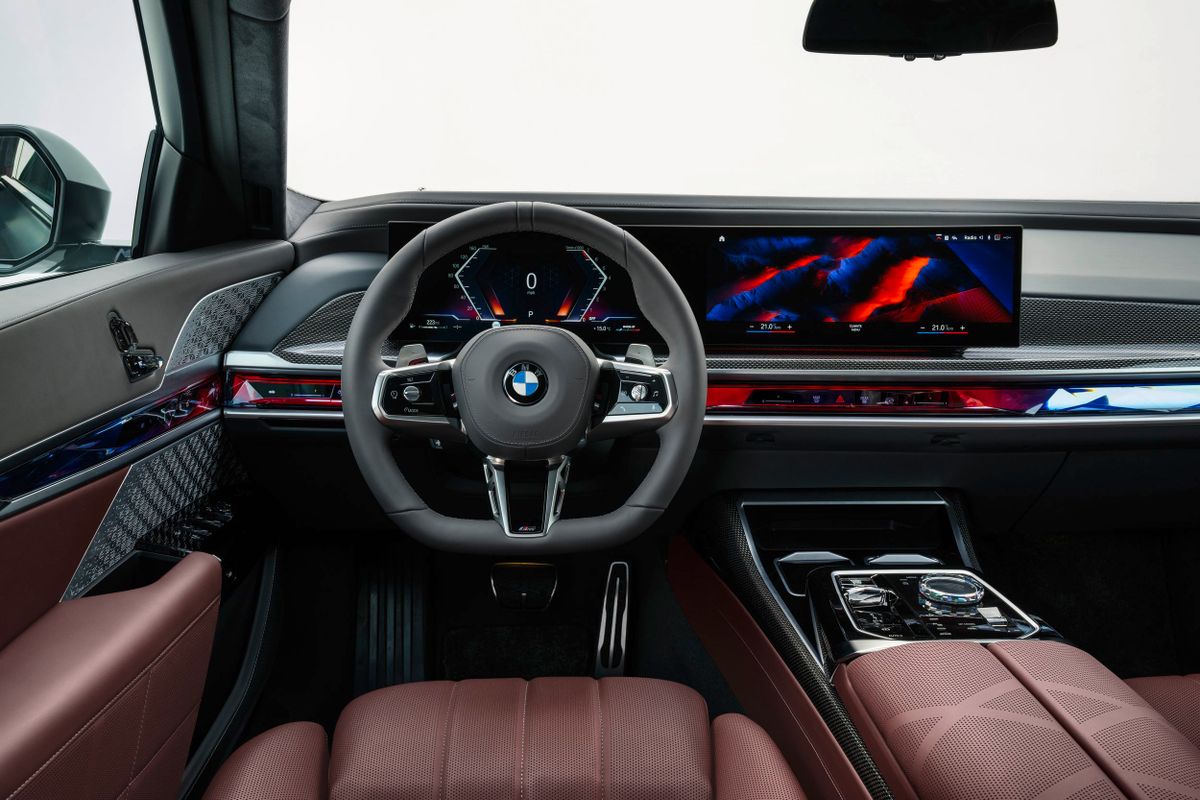 BMW 7 series 2022. Tableau de bord. Berline, 7 génération