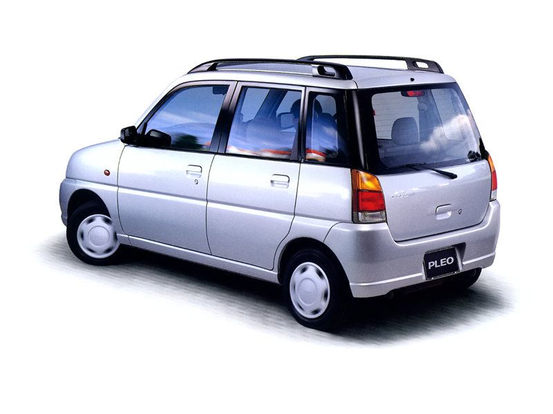 Subaru Pleo 1998. Carrosserie, extérieur. Mini 5-portes, 1 génération