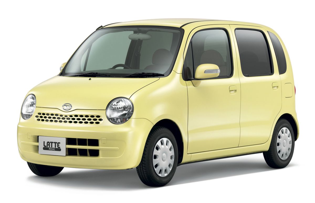 Daihatsu Move Latte 2004. Carrosserie, extérieur. Monospace compact, 1 génération