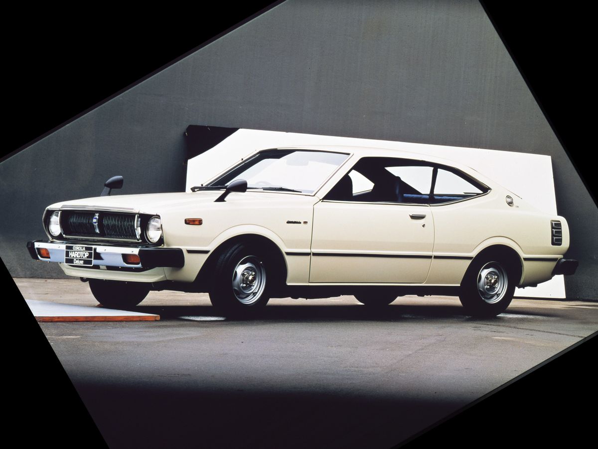 Toyota Corolla 1974. Bodywork, Exterior. Coupe, 3 generation