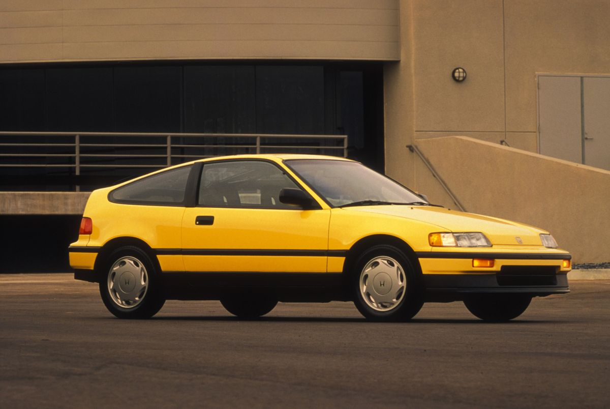 Honda CR-X 1987. Carrosserie, extérieur. Coupé, 2 génération