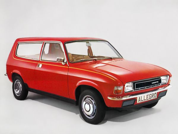 אוסטין אלגרו 1975. מרכב, צורה. סטיישן 3 דלתות, 2 דור