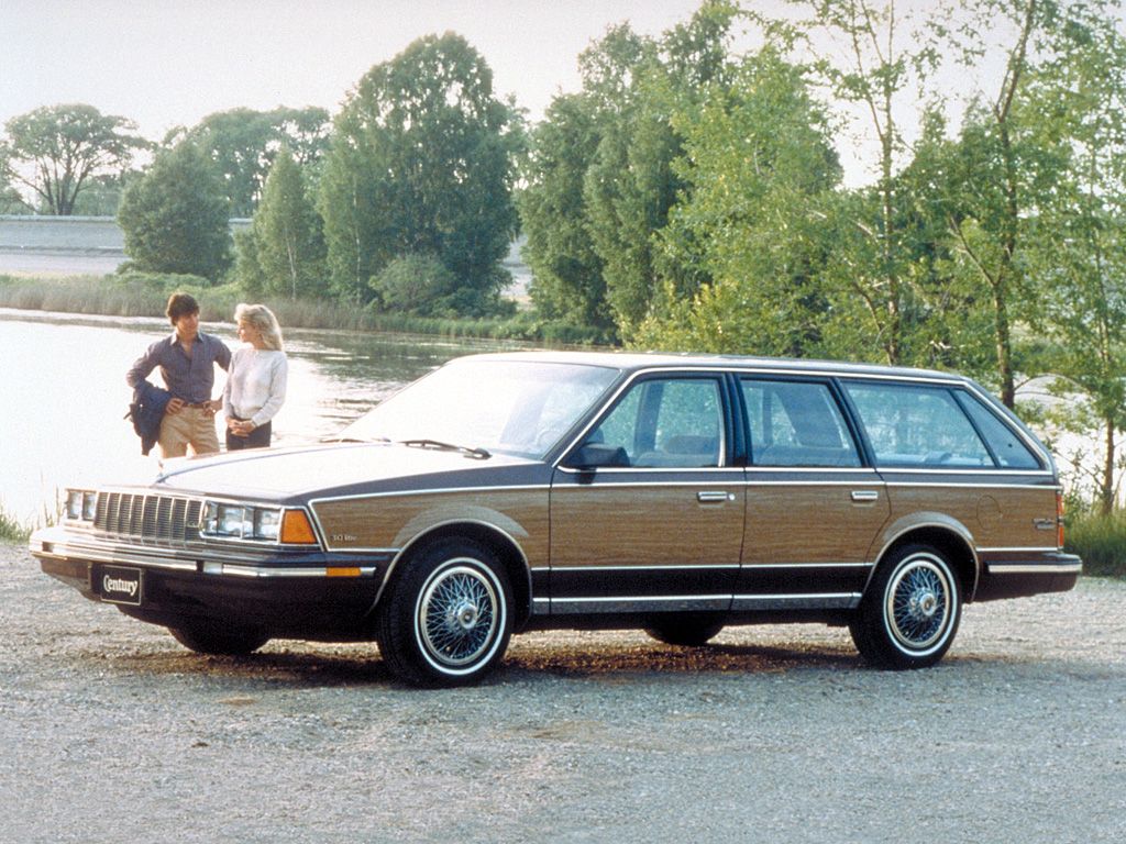 Buick Century 1982. Carrosserie, extérieur. Break 5-portes, 5 génération