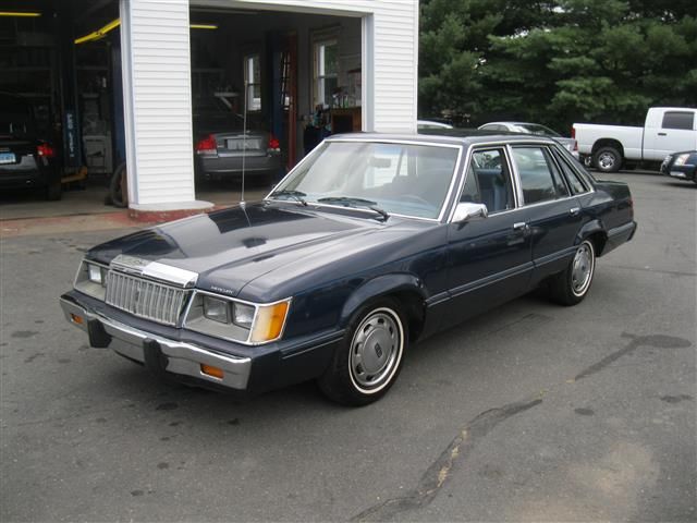 Mercury Marquis 1983. Carrosserie, extérieur. Berline, 4 génération