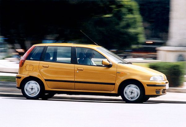 Fiat Punto 1993. Carrosserie, extérieur. Mini 5-portes, 1 génération