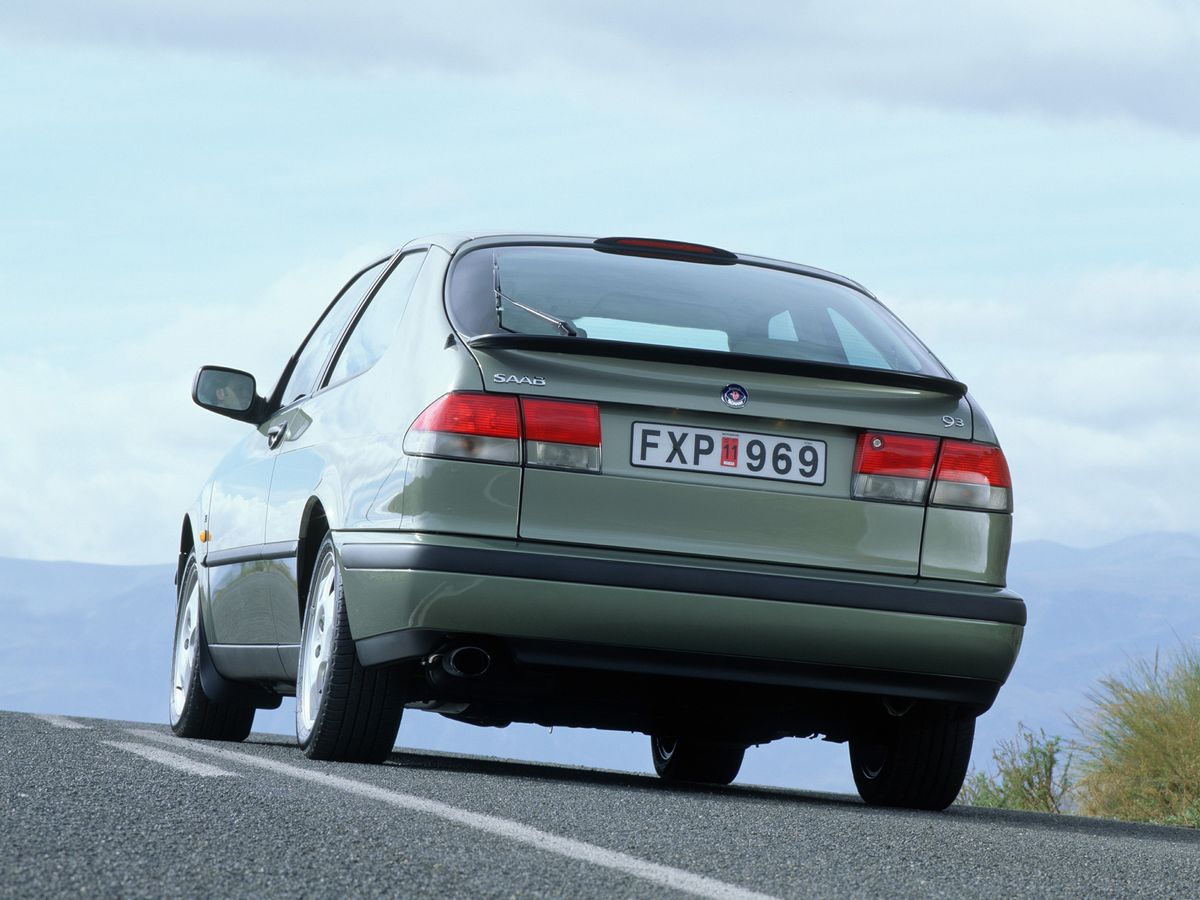 Saab 9-3 1998. Carrosserie, extérieur. Hatchback 3-portes, 1 génération