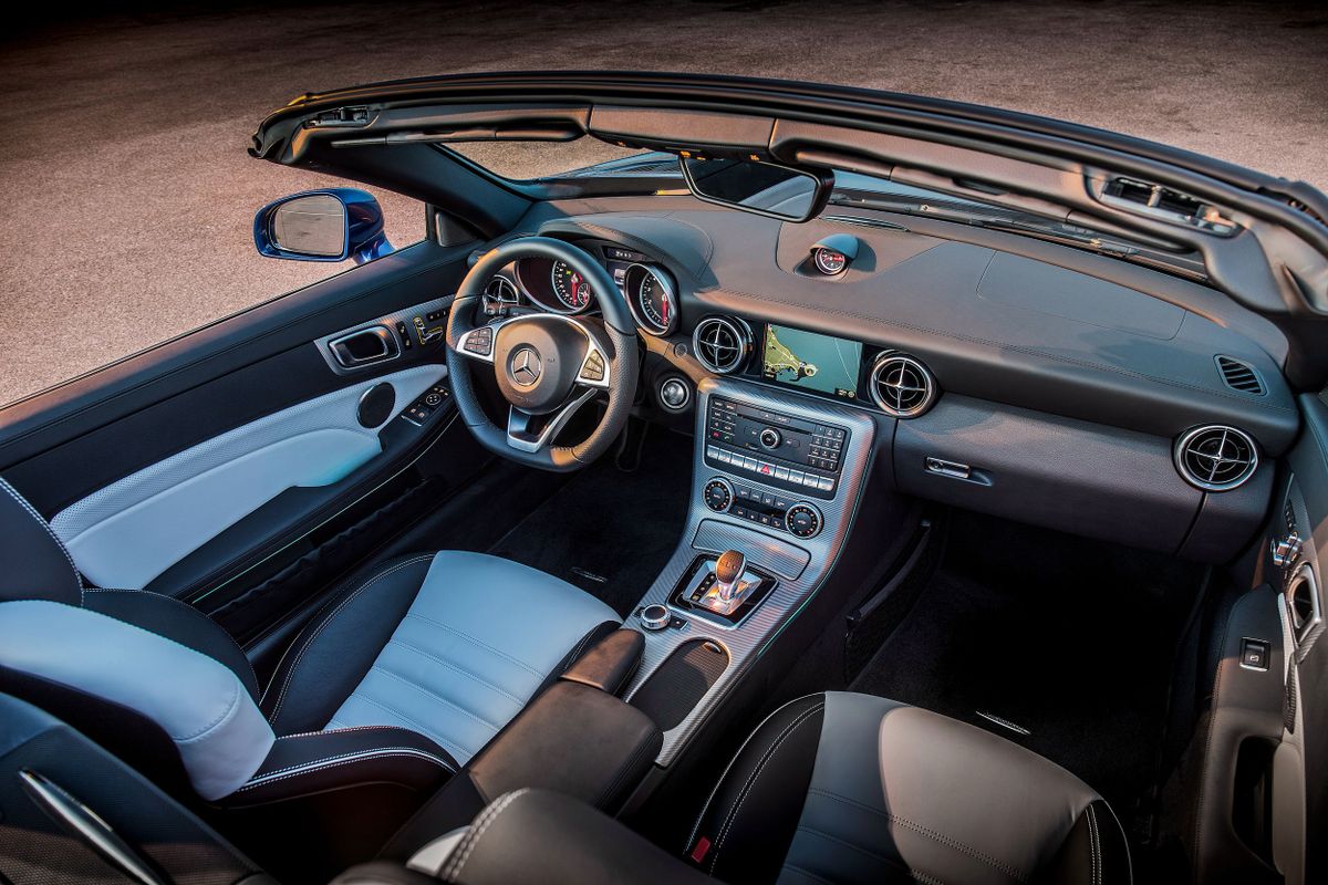 Mercedes SLC 2016. Siéges avants. Roadster, 1 génération
