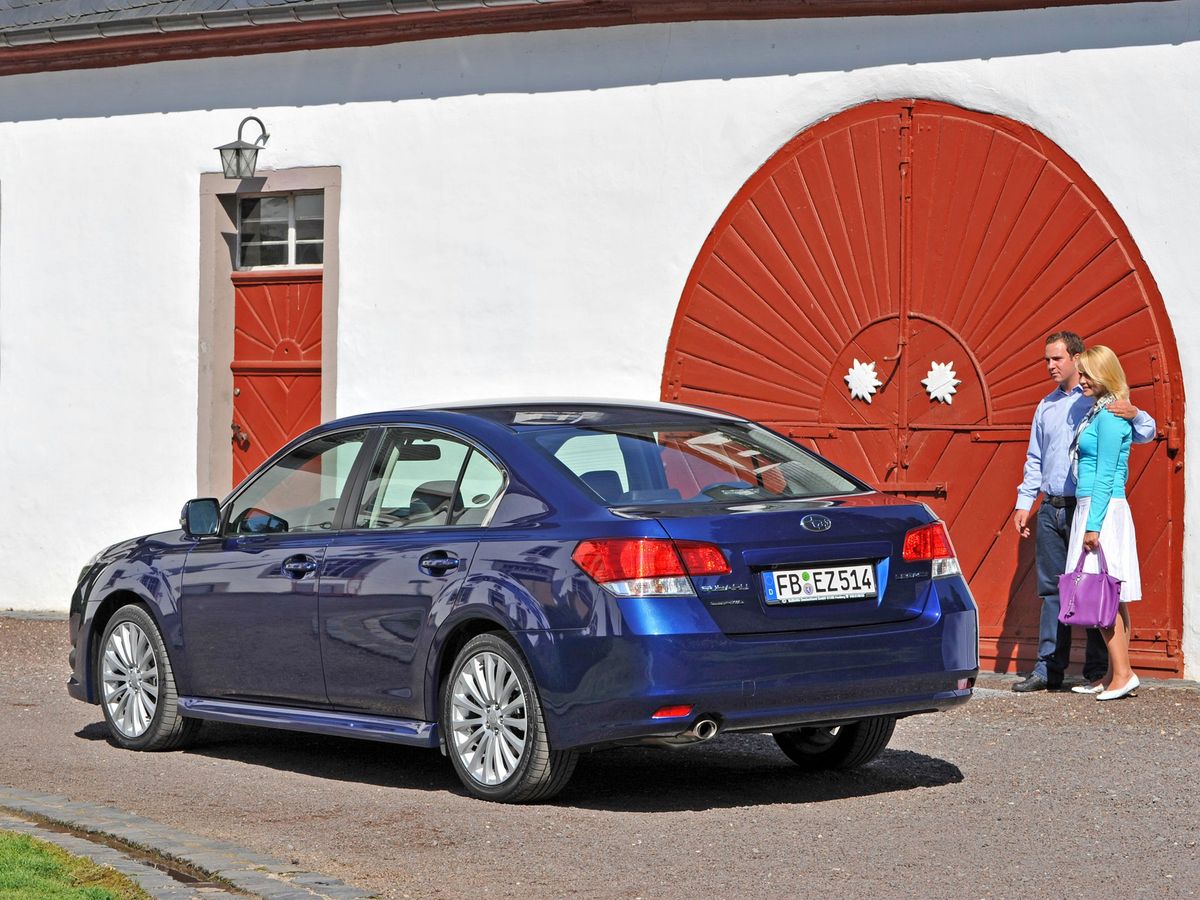 Subaru Legacy 2009. Carrosserie, extérieur. Berline, 5 génération