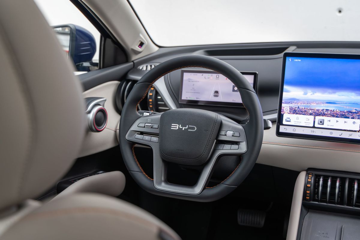 BYD Atto 3 2026. Панель приборов. SUV 5 дв., 1 поколение, рестайлинг 2