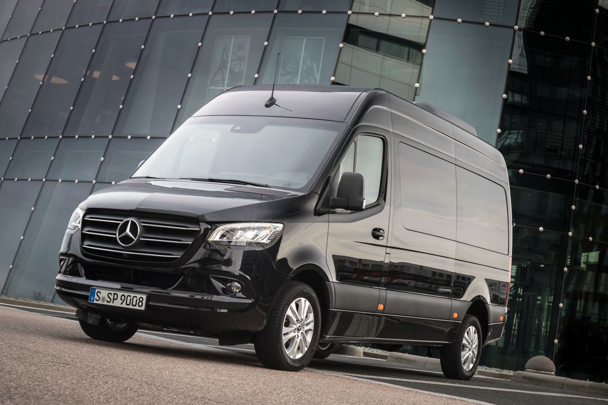 Mercedes Sprinter 2019. Кузов, экстерьер. Микроавтобус, 3 поколение