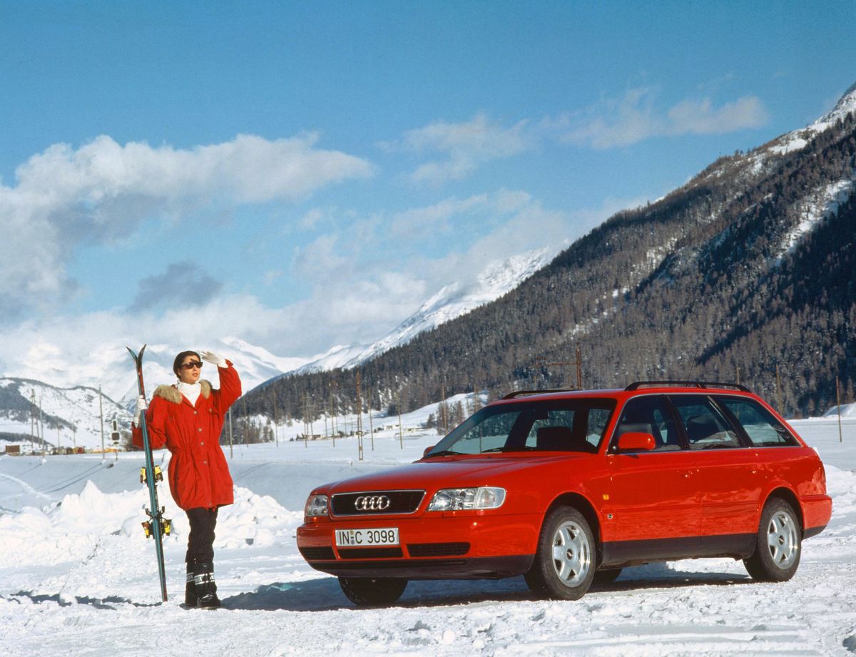 Ауди A6 1994. Кузов, экстерьер. Универсал 5 дв., 1 поколение