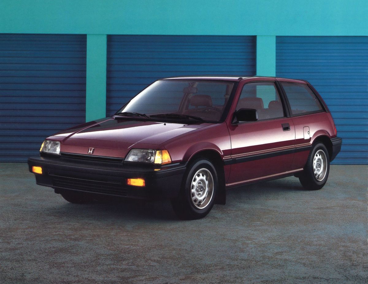 Хонда Цивик (США) 1983. Кузов, экстерьер. Мини 3 двери, 3 поколение